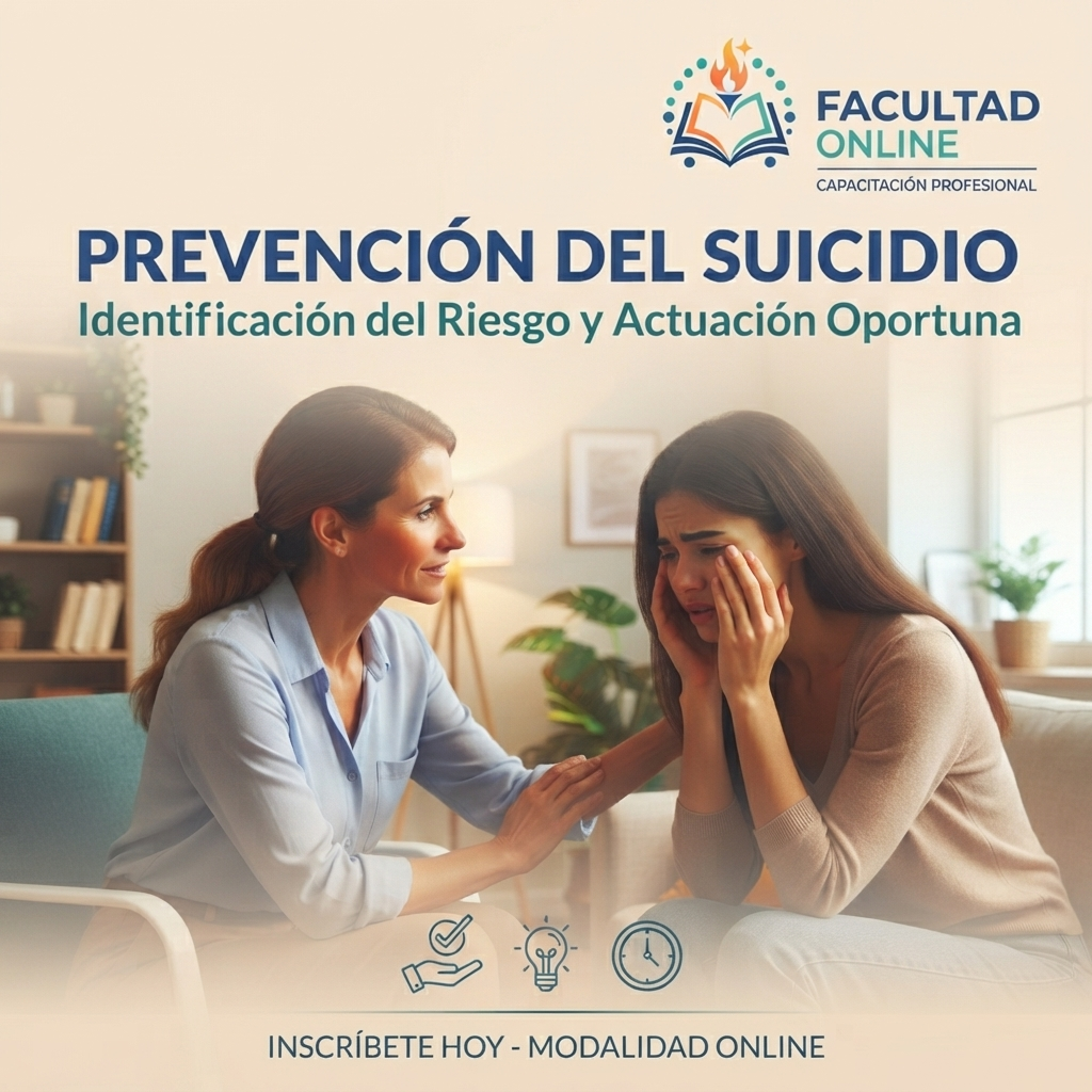 Prevención del suicidio: Identificación del riesgo y actuación oportuna